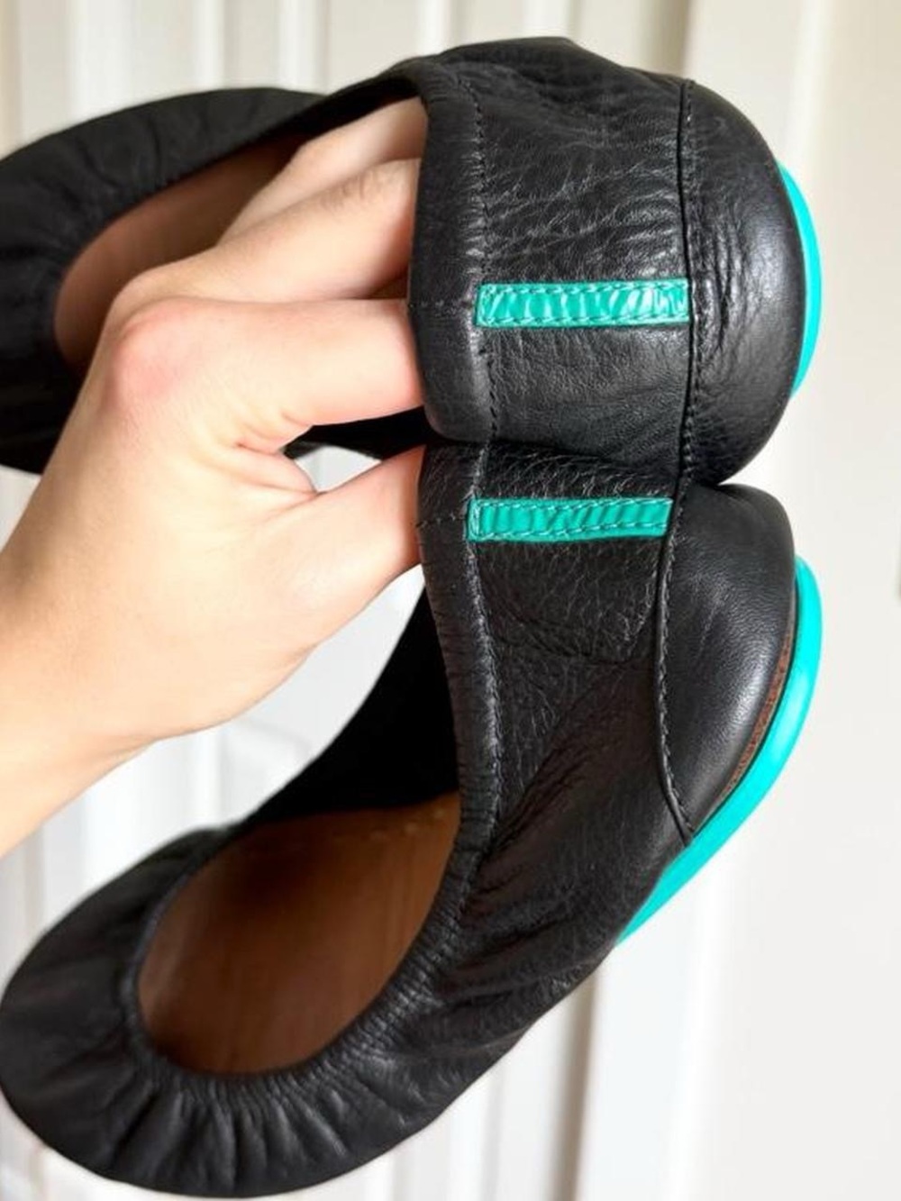 Tieks Black Flats - Picture 6 of 7